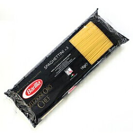 【贅沢にプレミアム小麦使用！バリラ社最上級グレードパスタ！】バリラ　セルシオーネ　スパゲティーニ NO.31.4mm　1ケース(1kgx12)