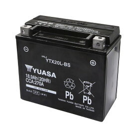 YTX20L-BS 台湾 yuasa ユアサ バイク バッテリー 液入り充電済 オートバイ NBC 20L-BS RBTX20L-BS GEL20L-BS DTX20L-BS GS ユアサ 互換 ロードスター 等 【 制御弁式 傾斜搭載不可 横置き不可 1年保証 】 YTX20LーBS 送料無料