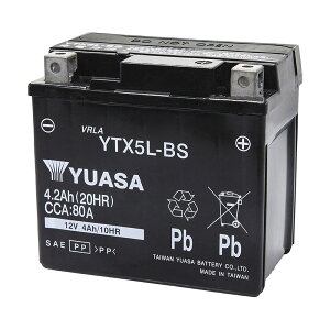 YTX5L-BS ��p ���A�T yuasa �o�C�N�o�b�e���[ �I�[�g�o�C �t����[�d��