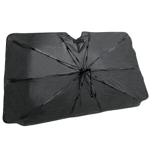 ボンフォーム (BONFORM) サンシェード グラファイトシェード 傘型 S サイズ:1300×650mm カラー:ブラック 7605-02BK