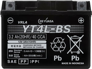 yLO܁Iz  Ki YT4L-BS GS AT VRLA y t[d z W[GXAT oCN p obe[ I[goC t XN[^[ W[GX YUASA K bc4 5 X[p[Ju50 A