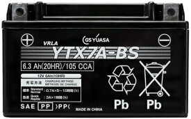 YTX7A-BS GS ユアサ VRLA 【 制御弁式 液入り充電済 】 ジーエスユアサ 傾斜搭載可 横置き可能 純正 正規品 バイク 用 バッテリー オートバイ 単車 スクーター ジーエス YUASA YTX7AーBSーC 送料無料