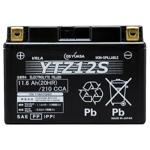 YTZ12S GS AT VRLAyَz W[GXAT  Ki oCN p obe[ I[goC P XN[^[ W[GX YUASA 