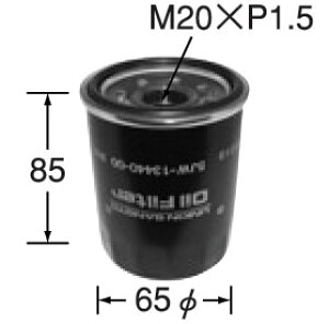 ユニオン産業(UNION)【2輪用】【バイク バイク用】オイルフィルター MC-051 ヤマハ FJR1300,A,AP 5JW 01年〜
