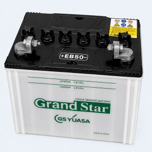EB50-LE �yL�^�[�q�z GS���A�T EB50 LE GrandStar ���^�d���ԗp���~�d�r 12V 50Ah �T�C�N���T�[�r�X �o�b�e���[ �Y�Ɨp�~�d�r ��������