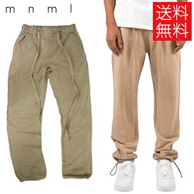 【送料無料】mnml BAGGY TRACK スウェットパンツ バギー トラック ダスト ベージュ SWEATPANTS Dust Beige ミニマル