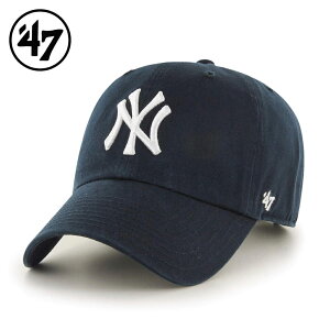 '47 NY Yankees Home CLEAN UP ���[�L���b�v �����L�[�X �z�[�� �N���[���i�b�v �l�C�r�[ �� LOWCAP Navy �t�H�[�e�B�[�Z�u�� �t���[�T�C�Y �����Y ���f�B�[�X �j�����p