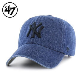 '47 NY Yankees Meadowood CLEAN UP ローキャップ ヤンキース 定番キャップ メドウッド クリーンナップ ネイビー LOWCAP Navy フォーティーセブン フリーサイズ メンズ レディース 男女兼用