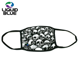 LIQUID BLUE SON OF SKULLS tFCX}XN XJ ubN  FACE COVERING MASK Black Lbhu[ t[TCY