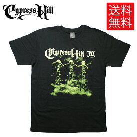 【送料無料】CypressHill IV ALBUM COVER ライセンス オフィシャル Tシャツ ブラック 公式 黒 半袖 T-Shirt Black サイプレス・ヒル