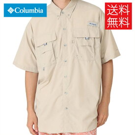 【送料無料】Columbia Bahama II ショートスリーブシャツ フォッシル ベージュ バハマII 半袖 S/S Shirt Fossil Beige コロンビア ストリート アウトドア