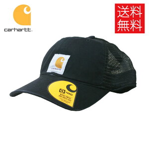 �y���������zCarhartt CANVAS ���b�V�� �L���b�v �u���b�N �X�q �� MESH BLACK CAP �J�[�n�[�g �����Y ���f�B�[�X �j�����p �X�g���[�g
