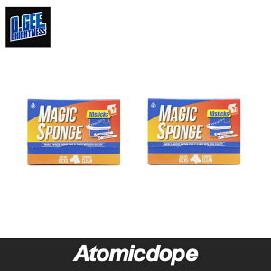 O.GEE.BRIGHTNESS �X�j�[�J�[�N���[�i�[ �X�|���W10�{�� 2���Z�b�g MAGIC SPONGE �I�[�W�[�u���C�g�l�X