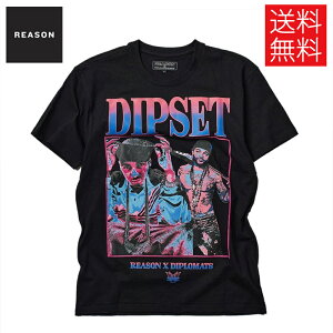 �y���������zREASON NYC x DIPROMATS DIPSET BOX �R���{T�V���c �u���b�N ���� �� TEE Black ���[�Y���N���[�W���O x �f�B�v���}�b�c(�f�B�b�v�Z�b�g)