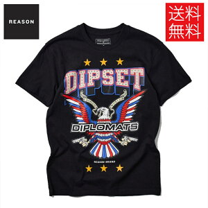 �y���������zREASON NYC x DIPROMATS DIPSET MEMBERS �R���{T�V���c �u���b�N ���� �� TEE Black ���[�Y���N���[�W���O x �f�B�v���}�b�c(�f�B�b�v�Z�b�g)