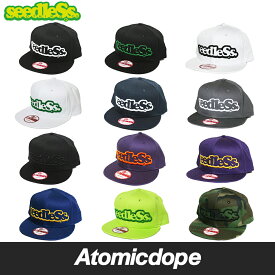 【送料無料】seedleSs SD NEW ERA スナップバックキャップ ニューエラ 定番ロゴ 帽子 SNAP BACK CAP シードレス メンズ レディース 男女兼用 フリーサイズ