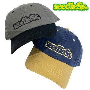 seedleSs sd 2 tone ���[�L���b�v low cap �V�[�h���X �t���[�T�C�Y �����Y ���f�B�[�X �j�����p