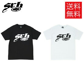 【送料無料】SRH SNAKE LOGO Tシャツ ブラック ホワイト スペード 半袖 黒 白 S/S Tee Black White Spade Supprt Radical Habit エスアールエイチ ストリートファッション