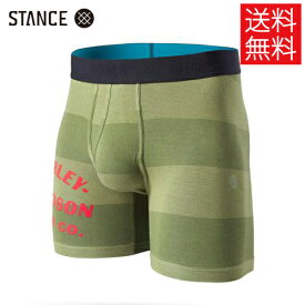 【送料無料】STANCE x Harley-Davidson HARLEY BOLD ボクサーブリーフ パンツ アンダーウェア アーミーグリーン 緑 BOXER BRIEF ArmyGreen スタンス x ハーレーダビッドソン