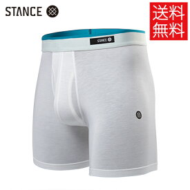 【送料無料】STANCE STAPLE 17 7in ボクサーブリーフ パンツ アンダーウェア ホワイト 白 BB BOXER BRIEFS PANTS White スタンス