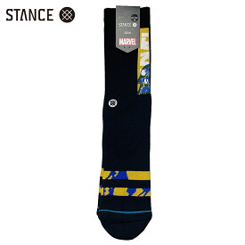 STANCE x MARVEL IRON MAN MARK 3 コラボ ソックス ブラック 黒 靴下 SOCKS Black スタンス x マーベル アイアンマン Lサイズ 25.5-29.0cm