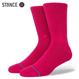 STANCE ICON ソックス マゼンタ 靴下 SOCKS Magenta スタンス サイズL 25.5-29.0cm