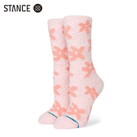 STANCE POLLEN PLUSH レディース ルーム ソックス ピンク 靴下 SOCKS Pink スタンス サイズS 22.0-24.5cm