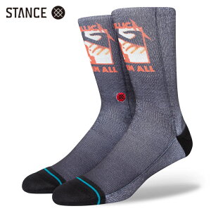 STANCE x METALLICA KILL EM DEAD �R���{ �\�b�N�X �u���b�N �C�� ���� �� SOCKS Black �X�^���X x ���^���J �T�C�YL 25.5-29.0cm