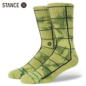 STANCE GRAPHED ソックス グリーン タイダイ 緑 靴下 SOCKS Green サイズL 25.5-29.0cm