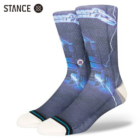 STANCE x METALLICA THE CHAI コラボ ソックス パープル 靴下 総柄 紫 SOCKS Purple スタンス x メタリカ サイズL 25.5-29.0cm