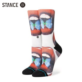 STANCE x SARA RABIN SWALLOW レディース コラボ ソックス 靴下 総柄 SOCKS スタンス x サラ・ラビン サイズS 22.0-24.5cm