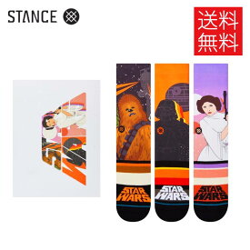 【送料無料】STANCE x STAR WARS BY JAZ ソックス3足 ボックスセット 靴下 SOCKS BOX SET スタンス x スター・ウォーズ サイズL 25.5-29.0cm