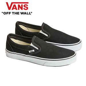 VANS CLASSIC SLIP-ON Xj[J[ Xb| ubN/zCg SNEAKER SHOES C / VN000EYEBLK Black/White oY