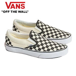 VANS CLASSIC SLIP-ON �X�j�[�J�[ �X���b�|�� �`�F�b�J�[�{�[�h SNEAKER SHOES �C VN000EYEBWW Checkerboard �o���Y