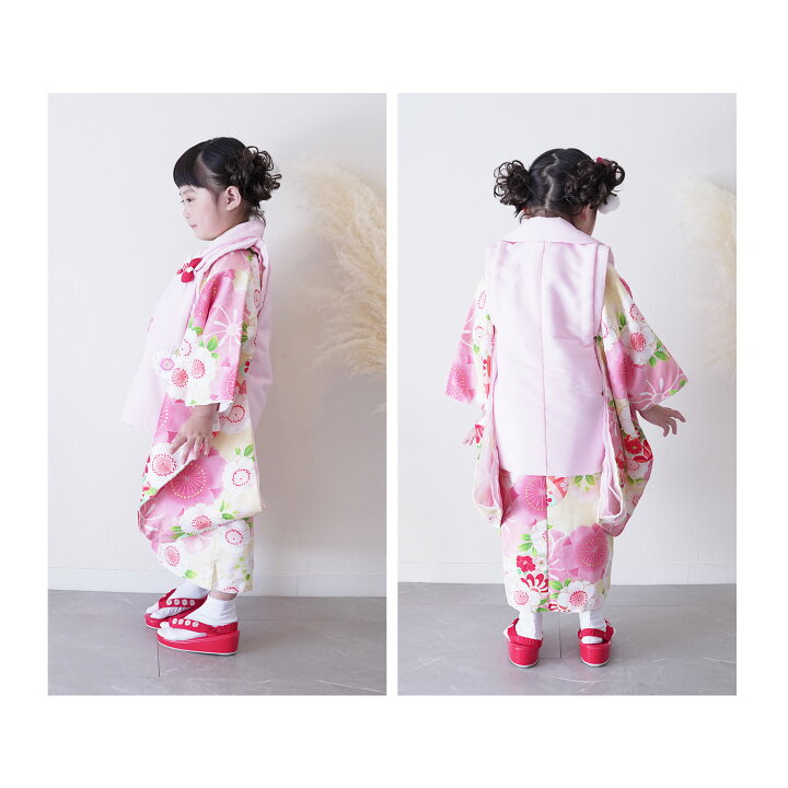 楽天市場】[販売｜購入] 被布セット 七五三 3歳 女の子 被布コート 