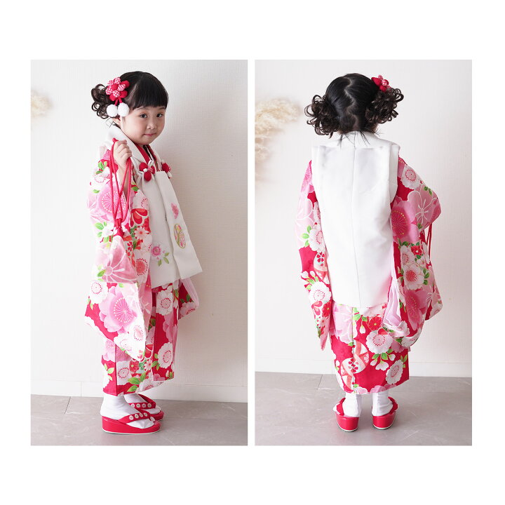 楽天市場】[販売｜購入] 被布セット 七五三 3歳 女の子 被布コート 