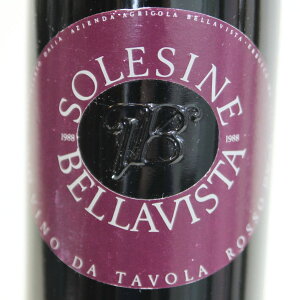 �y1988�N�zSolesine Bellavista �\���W�l �x�����B�X�^ �C�^���A �����o���f�B�A�B 750ml