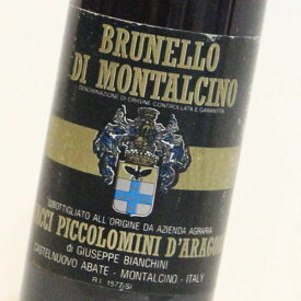 【1981年】ブルネッロ ディ モンタルチーノ チャッチ・ピッコロミニ・ダナゴラ　Brunello Di Montalcino Ciacci Piccolomini d’Aragona イタリア トスカーナ州 赤ワイン 750ml