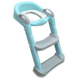 【25日限定 全品P5倍以上確定】 【ママ雑誌kodomoe掲載】グレージュ 更に新色追加 満足度96.7% 類似品注意 ご褒美シールでやる気スイッチON 補助便座 返品OK 自立式 トイレトレーニング トイレトレーナー トイレ トイトレ ステップ 折りたたみ おまる 補助 子供 プ