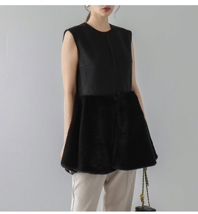 楽天市場】【即納】【半額クーポン対象】トップス アウター ジレ  