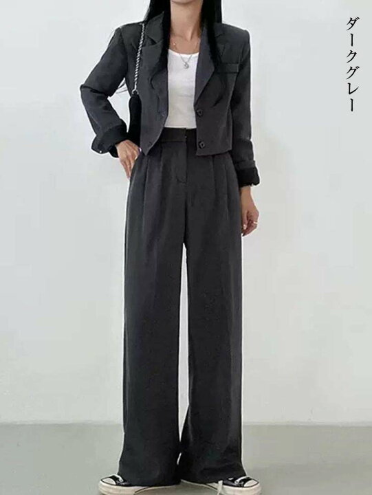 楽天市場】【半額クーポン対象】ショート丈 ジャケット ハイウエスト  