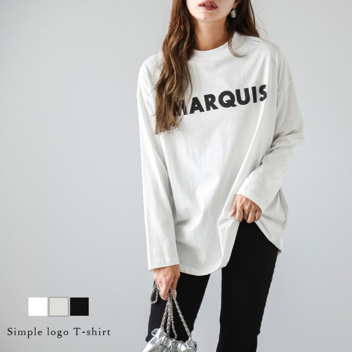 楽天市場】【半額クーポン対象】Tシャツ ロゴTシャツ カットソー 長袖 