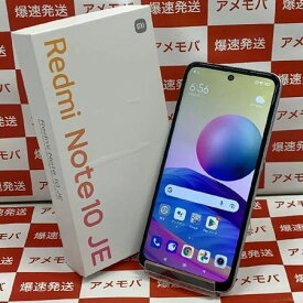 中古 [PR] 【中古】Redmi Note 10 JE 64GB AU版SIMフリー XIG02 極美品