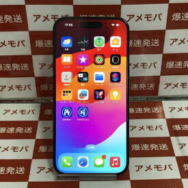 【中古】iPhone15 Pro 512GB Softbank版SIMフリー バッテリー100% 新品同様