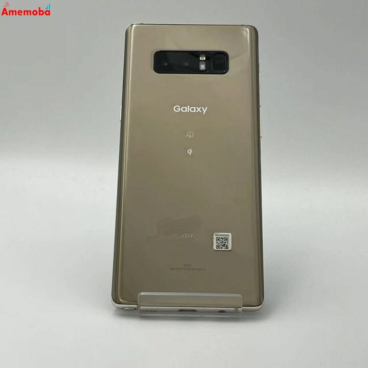 楽天市場】【中古】Galaxy Note8 6GB/64GB メープルゴールド SCV37 AU 