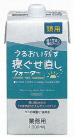 送料無料 マンダム 寝ぐせ直しウォーター 1000ml × 6本