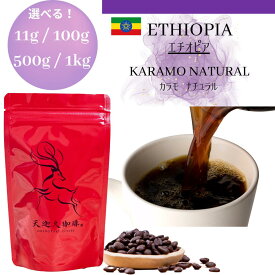 【エチオピア　ニグセ・ゲメダ　カラモ　＊11g / 100g / 500g / 1kg 】コーヒー豆 スペシャルティコーヒー 自家焙煎豆 11g 100g 500g 1kg エチオピア カラモ ニグセ・ゲメダ ギフト プレゼント 奈良 オリジナル 珈琲