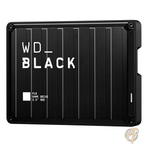 �y�ő�2000�~�N�[�|���zWestern Digital �E�G�X�^���f�W�^�� WD_BLACK P10 Game Drive 6TB �|�[�^�u���O�t��HDD �Q�[�~���O�n�[�h�f�B�X�N PlayStation 5 PS4 Xbox Series X|S Xbox One PC�Ή� WDBZ7D0060BBK-WESN