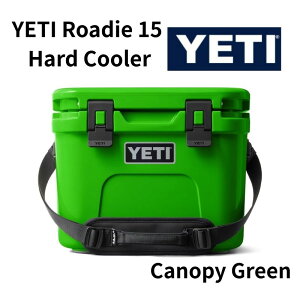 YETI �N�[���[�{�b�N�X ���[�f�B�[15 �n�[�h�N�[���[ �_�u���f���[�e�B�[ �V�����_�[�X�g���b�v�t Roadie 15 Hard Cooler �N�[���[�{�b�N�X �L�����v �X�|�[�c �A�E�g�h�A �ۗ� ��e�� �C�G�e�B �A