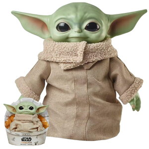 �}�e�� �O���[�O�[ Grogu �X�^�[�E�E�H�[�Y �O���[�O�[ �ʂ������ ��28cm �x�r�[���[�_ The Child �}���_�����A�� Star Wars Mattel �l�` ���� �A�����J�A�� �X�^�[�E�H�[�Y �M�t�g